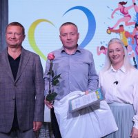 Перша  заступниця начальника ОВА Наталя Заболотна, заступник голови обласної Ради Ігор Івасюк та учасник заходу