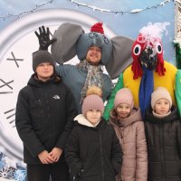 Учасники обласного новорічного свята