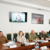 Учасники засідання у конференц-залі Вінницької ОВА
