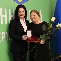 вручення грамот Верховної Ради України, народною депутаткою України Іриною Борзовою