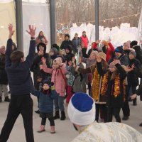 Учасники обласного новорічного свята