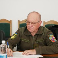 Учасник засідання у конференц-залі Вінницької ОВА
