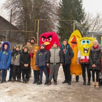 Учасники обласного новорічного свята