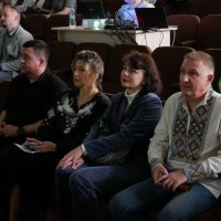 Заступник Начальника ОВА Андрій Кавунець та присутні на заході