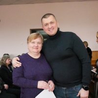 Генеральний директор КП «Вінницяоблтеплоенерго» Андрій Ковальов та працівниця