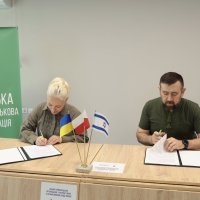 Перша заступниця начальника ОВА Наталя Заболотна та майор Армії оборони Ізраїлю у відставці Алекс Гальчинський