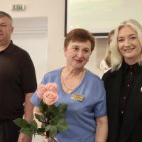 Перша заступниця начальника ОВА Наталя Заболотна з учасниками заходу