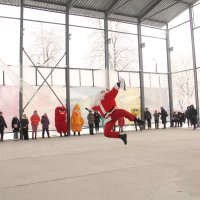 Учасники обласного новорічного свята