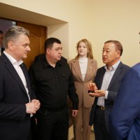 Заступник начальника ОВА (CDTO) Андрій Кавунець з учасниками зустрічі