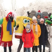 Учасники обласного новорічного свята