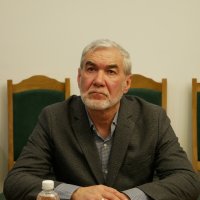 Учасник зустрічі у конференц-залі Вінницької ОВА