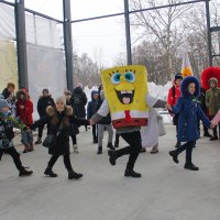 Учасники обласного новорічного свята