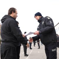 привітання поліцейських офіцерів громад