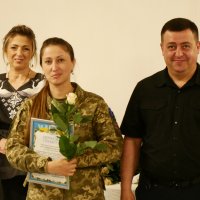 Заступник Начальника ОВА Андрій Кавунець та присутні на заході