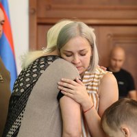 Перша заступниця Начальника ОВА Наталя Заболотна під час вручення посмертних нагород