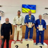 Призери чемпіонату України з дзюдо серед спортсменів з порушенням зору та тренер