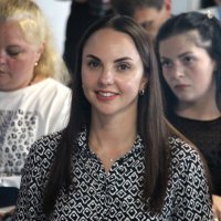 Регіональна координаторка Всеукраїнської програми ментального здоров’я «Ти як?» Олена Бессараба та учасники заходу