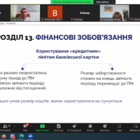 Знімок екрану відеоконференції