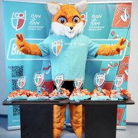Спортивний талісман "Лис" та нагороди