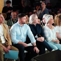 Перший заступник Начальника ОВА Наталя Заболотна, Віцепремʼєр-міністр - Міністр з питань реінтеграції тимчасово окупованих територій України Ірина Верещук та учасники заходу