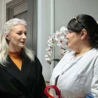 Перша заступниця начальника ОВА Наталя Заболотна та учасниця заходу