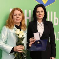 вручення грамот Верховної Ради України, народною депутаткою України Іриною Борзовою