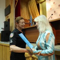 Перший заступник Начальника ОВА Наталя Заболотна та учасниця заходу