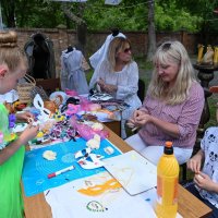 учасники заходу під час майстер-класу