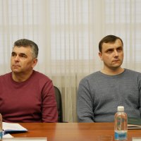 Учасники зустрічі у конференц-залі Вінницької ОВА
