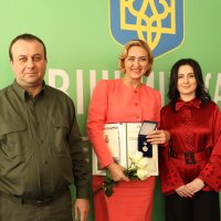 Вручення нагород волонтерам та працівникам комунальних підприємств регіону, які працювали на деокупованій території Херсонщини