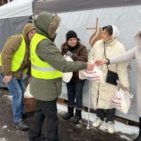  Роздача продуктових наборів.