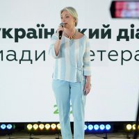 Перший заступник Начальника ОВА Наталя Заболотна під час виступу