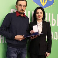 вручення грамот Верховної Ради України, народною депутаткою України Іриною Борзовою
