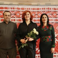 Начальник ОВА Сергій Борзов, народна депутатка України Ірина Борзова та учасниця заходу