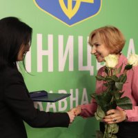 вручення грамот Верховної Ради України, народною депутаткою України Іриною Борзовою