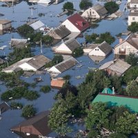 Затоплені будинки