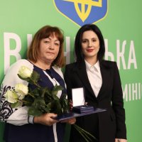 вручення грамот Верховної Ради України, народною депутаткою України Іриною Борзовою