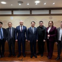Заступник Начальника ОВА з питань цифрового розвитку, цифрових трансформацій і цифровізації (CDTO) Андрій Кавунець та учасники зустрічі