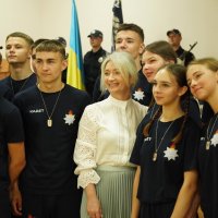  Перший заступник Начальника ОВА Наталя Заболотна  та кадети