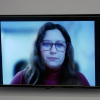 учасниця наради, яка долучилася онлайн