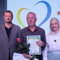 Перша  заступниця начальника ОВА Наталя Заболотна, заступник голови обласної Ради Ігор Івасюк та учасник заходу