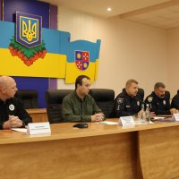 Начальник ОВА Сергій Борзов та новий керівник Управління стратегічних розслідувань у Вінницькій області Дмитро Сосинович