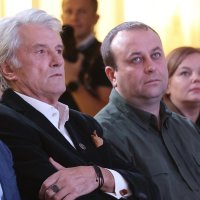 Начальник ОВА Сергій Борзов та Віктор Ющенко