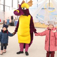 Учасники обласного новорічного свята