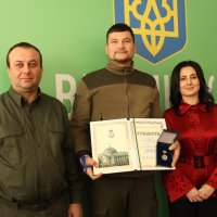 Вручення нагород волонтерам та працівникам комунальних підприємств регіону, які працювали на деокупованій території Херсонщини