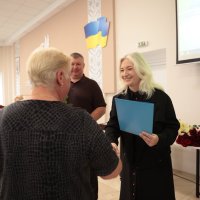 Перша заступниця начальника ОВА Наталя Заболотна з учасниками заходу