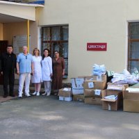 Заступник начальника ОВА Андрій Кавунець з учасниками заходу