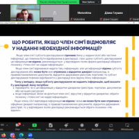 Відеоконференція. Cкріншот. Учасники zoom-конференції. Слайд доповідача.