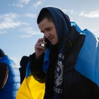 фото звільнених з полону українців