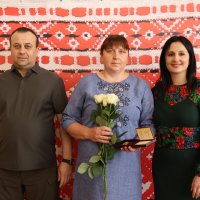 Начальник ОВА Сергій Борзов, народна депутатка України Ірина Борзова та учасниця заходу